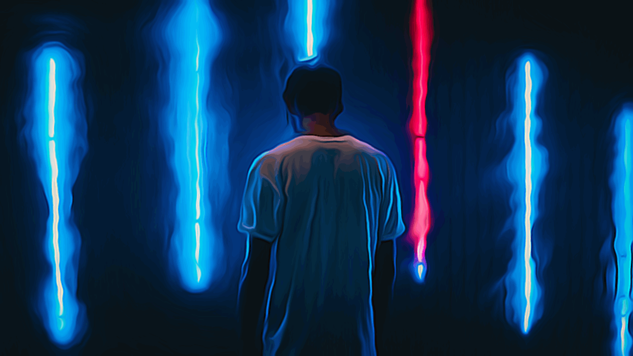 Animated landscape created with Animatix
